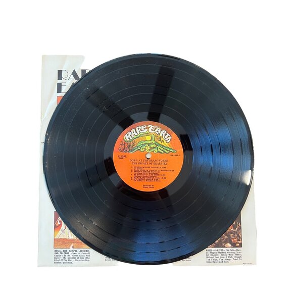 The Impact Of Brass Down At The Brass Works Vinyl Album Rare Earth 70s HS-1893-2 - Picture 4 of 6